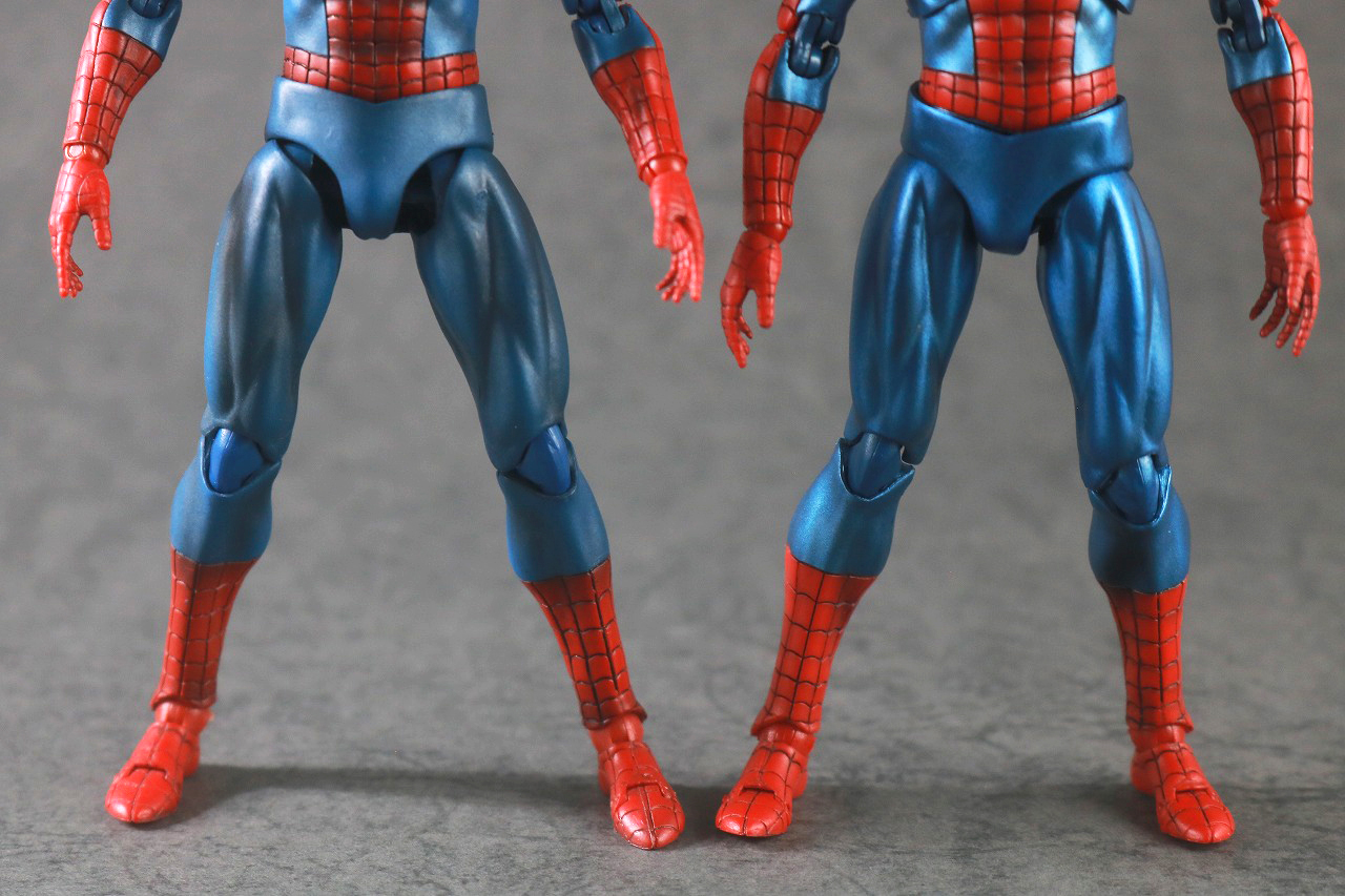 MAFEX　スパイダーマン Comic Ver.　再販版　レビュー　本体