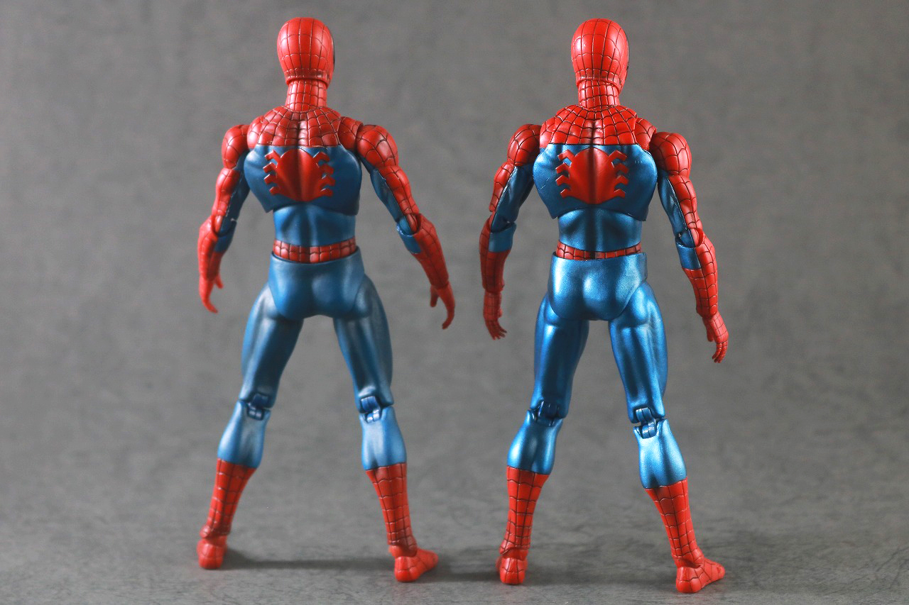 MAFEX　スパイダーマン Comic Ver.　再販版　レビュー　本体