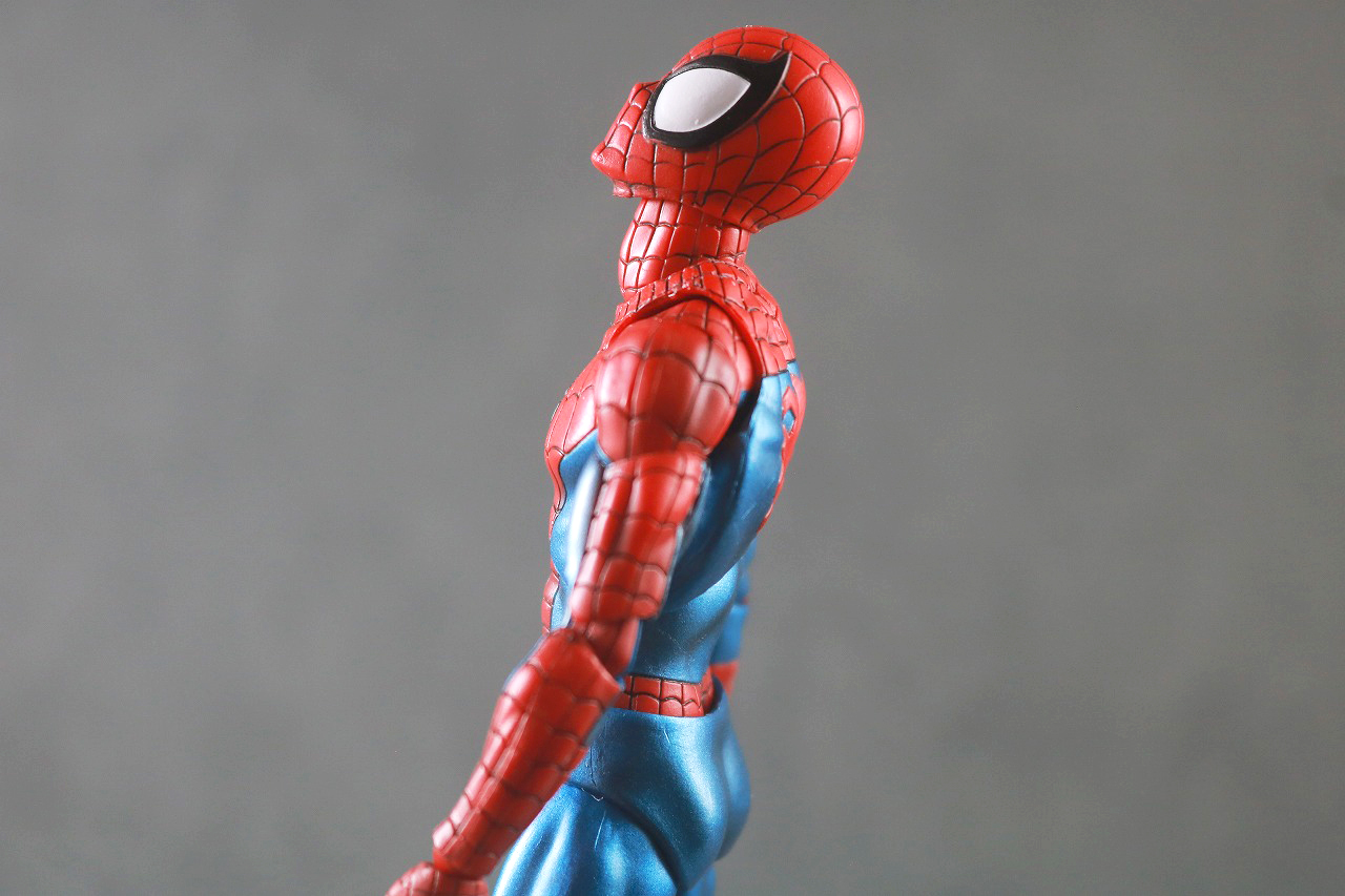 MAFEX　スパイダーマン Comic Ver.　再販版　レビュー　可動範囲