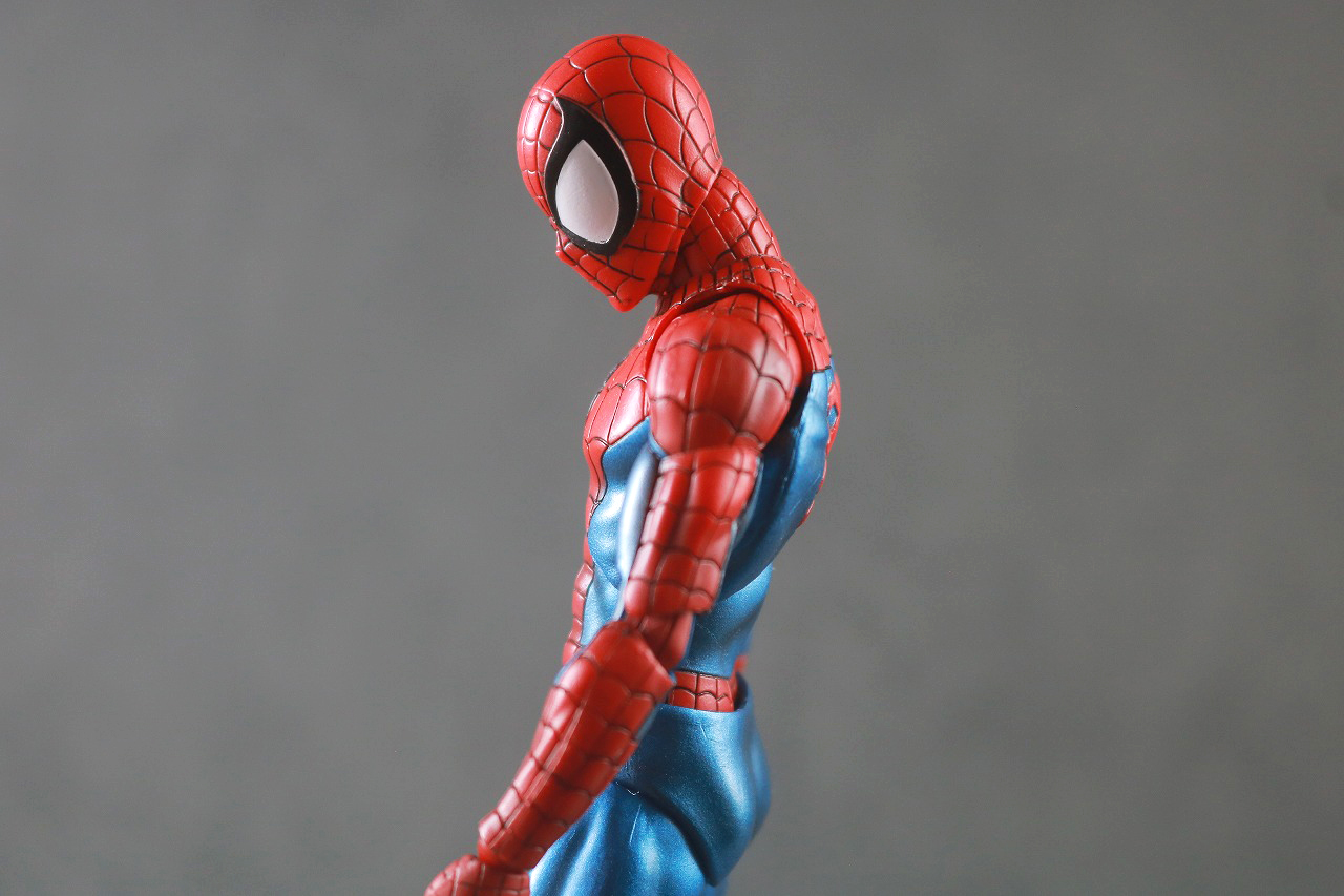 MAFEX　スパイダーマン Comic Ver.　再販版　レビュー　可動範囲