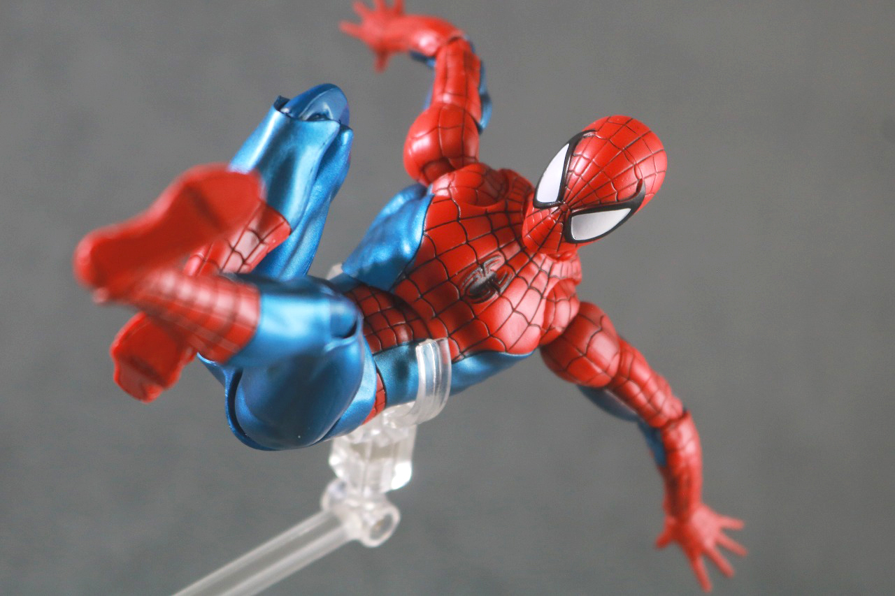 MAFEX　スパイダーマン Comic Ver.　再販版　レビュー　アクション