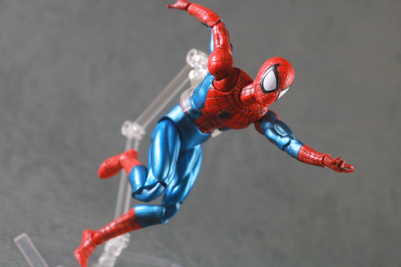 MAFEX　スパイダーマン Comic Ver.　再販版　レビュー　アクション