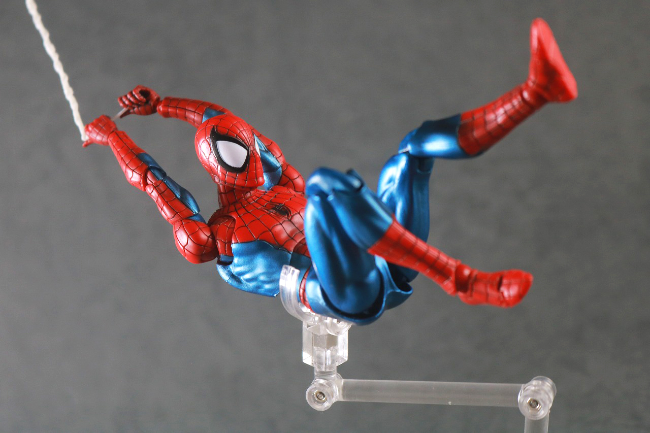 MAFEX　スパイダーマン Comic Ver.　再販版　レビュー　アクション