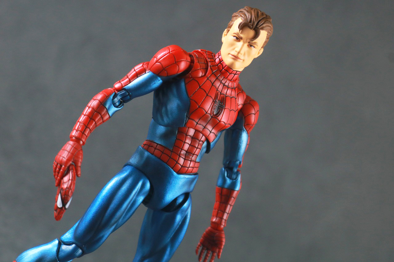 MAFEX　スパイダーマン Comic Ver.　再販版　レビュー　アクション