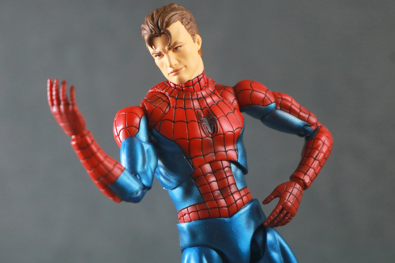 MAFEX　スパイダーマン Comic Ver.　再販版　レビュー　アクション