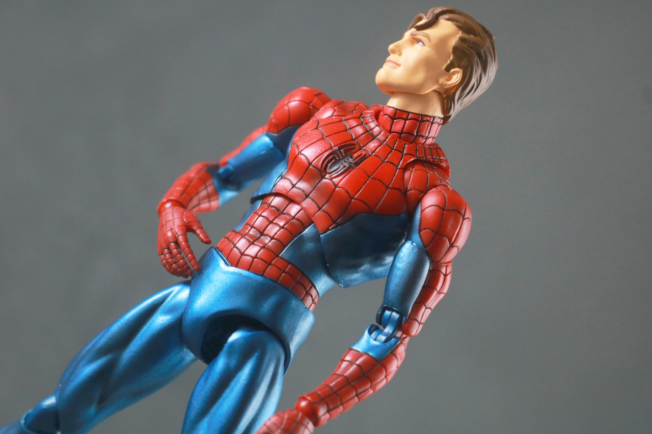 MAFEX　スパイダーマン Comic Ver.　再販版　レビュー　アクション