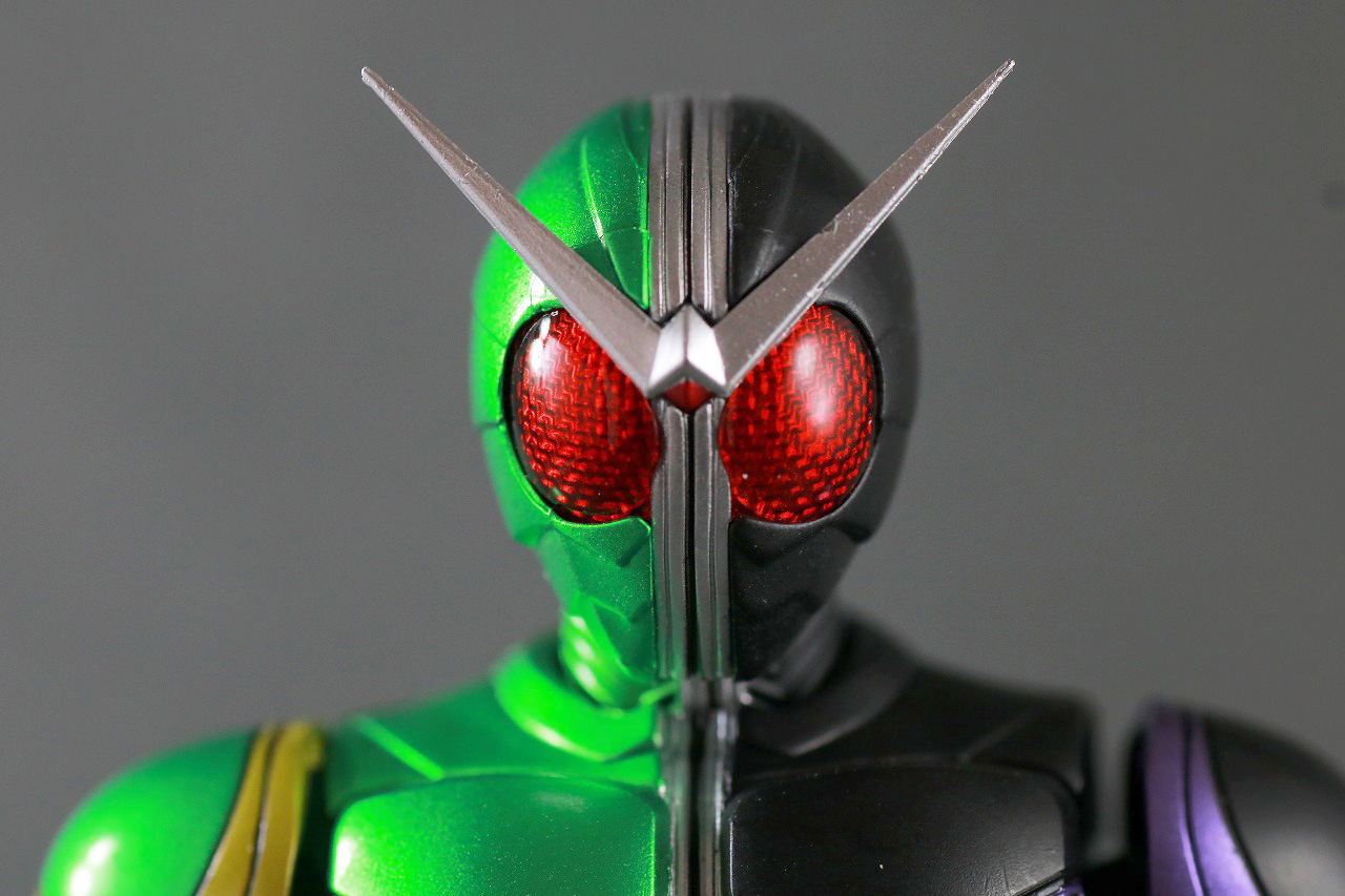 S.H.フィギュアーツ　仮面ライダーW サイクロンジョーカー　真骨彫製法　風都探偵アニメ化記念　レビュー　本体