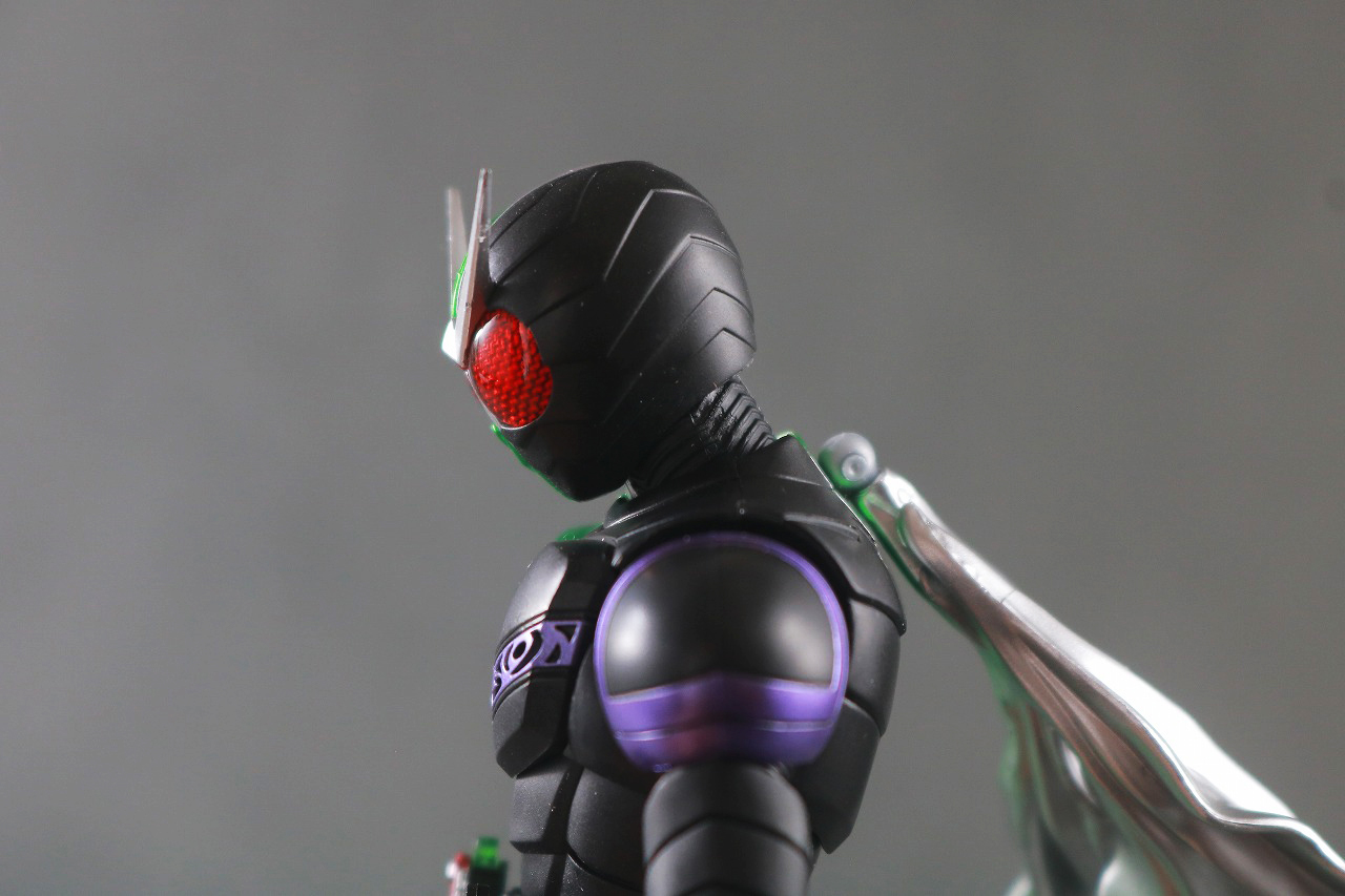 S.H.フィギュアーツ　仮面ライダーW サイクロンジョーカー　真骨彫製法　風都探偵アニメ化記念　レビュー　可動範囲