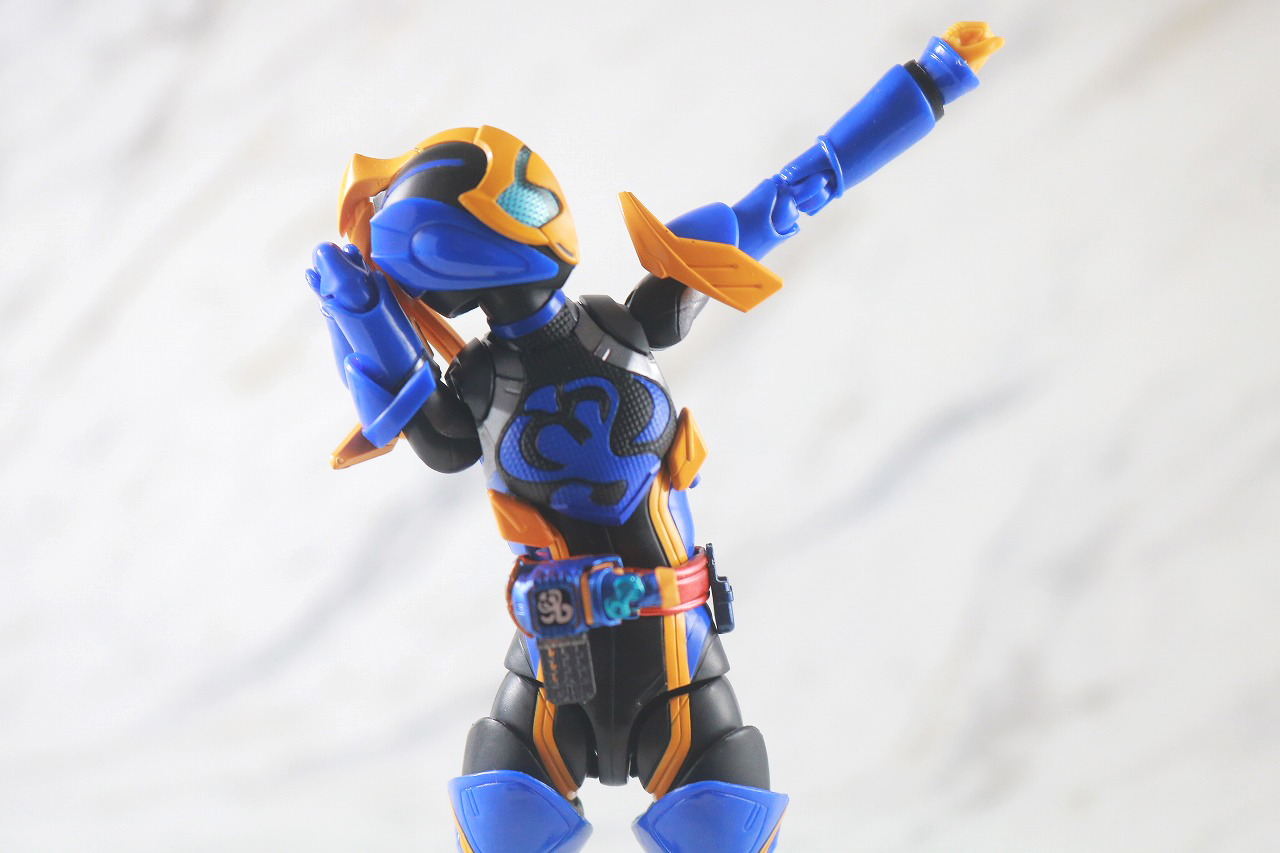 S.H.フィギュアーツ　仮面ライダージャンヌ コブラゲノム／ラブコフ クジャクゲノム　レビュー　可動範囲