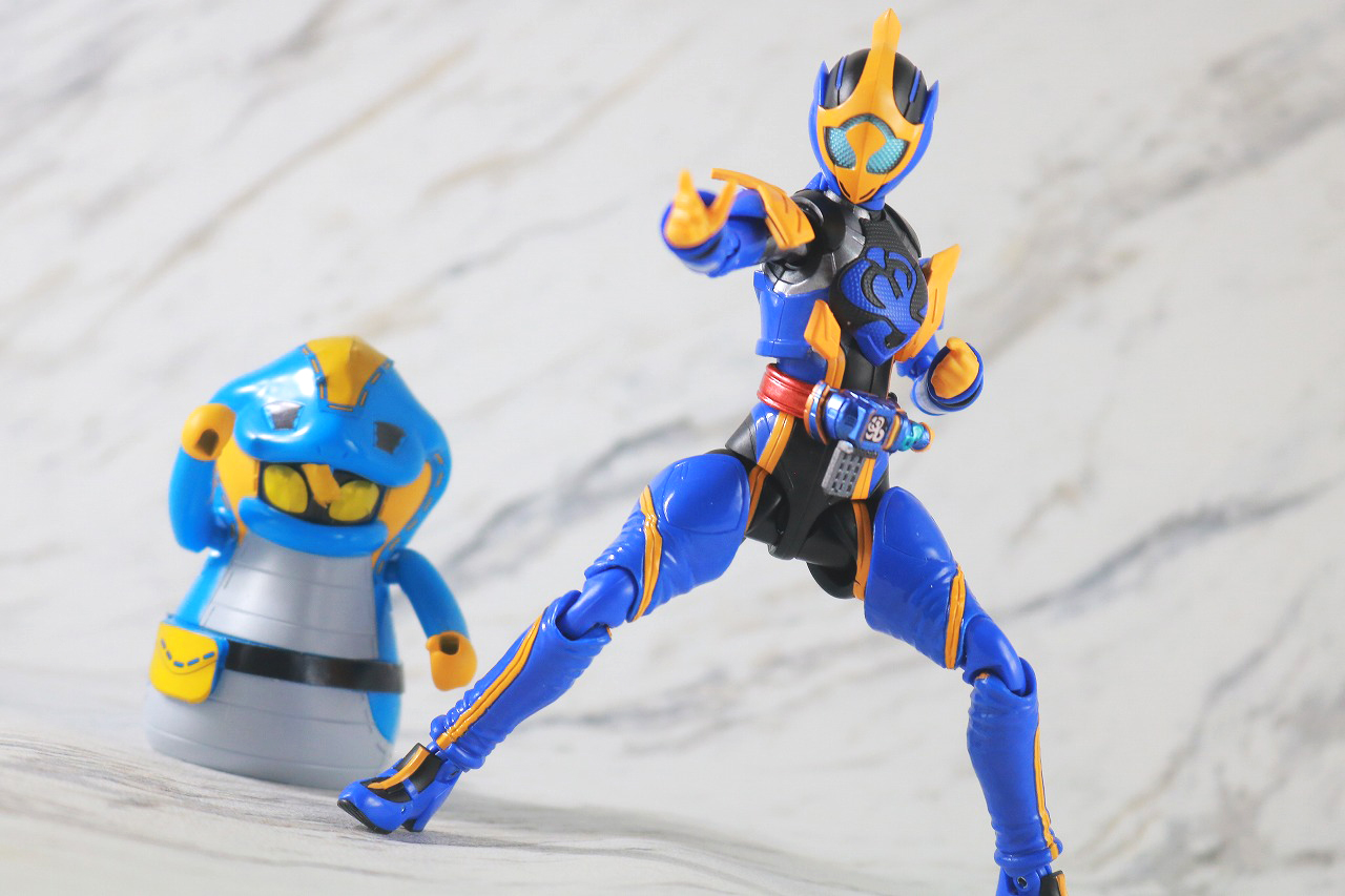 S.H.フィギュアーツ　仮面ライダージャンヌ コブラゲノム／ラブコフ クジャクゲノム　レビュー　アクション