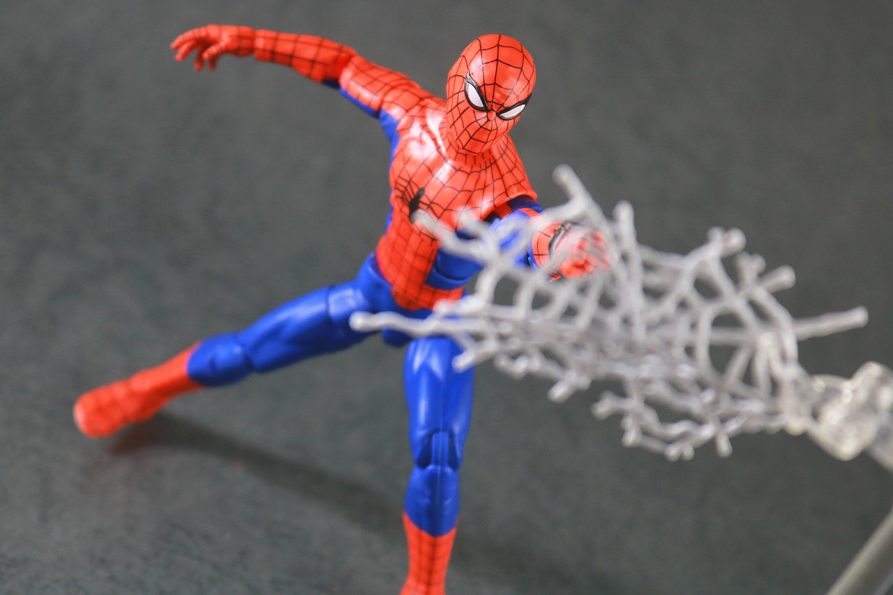 マーベルレジェンド　スパイダーマン（東映版）　レビュー　アクション