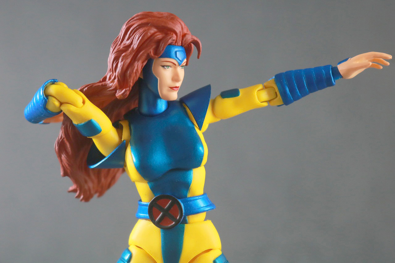 MAFEX　ジーン・グレイ　X-MEN　レビュー　可動範囲