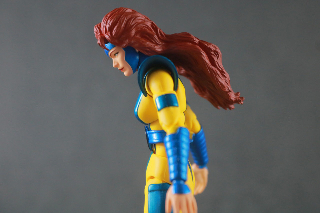 MAFEX　ジーン・グレイ　X-MEN　レビュー　可動範囲