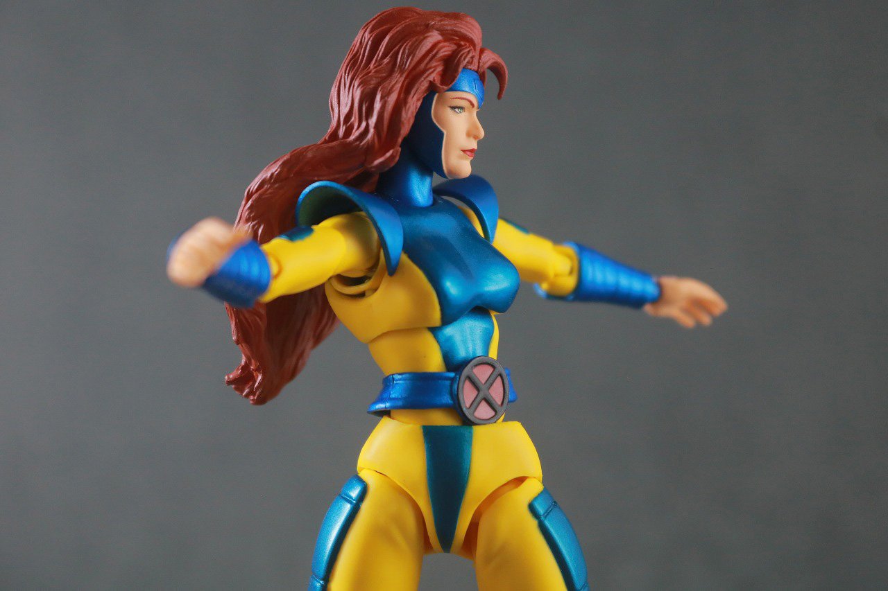 MAFEX　ジーン・グレイ　X-MEN　レビュー　可動範囲