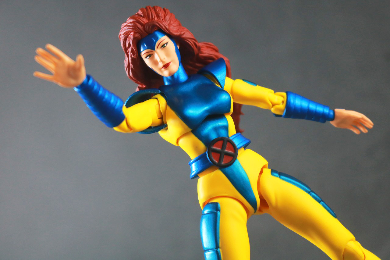 MAFEX　ジーン・グレイ　X-MEN　レビュー　アクション