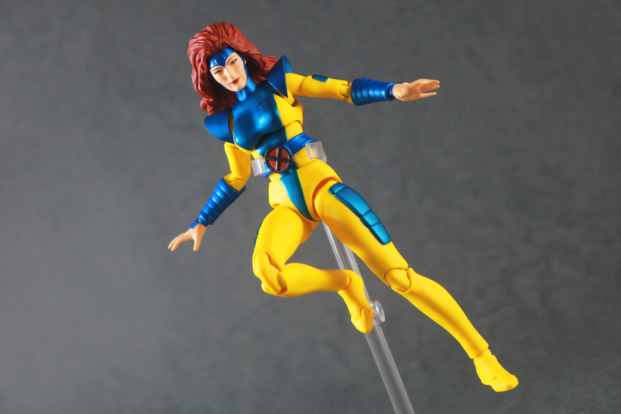 MAFEX　ジーン・グレイ　X-MEN　レビュー　アクション