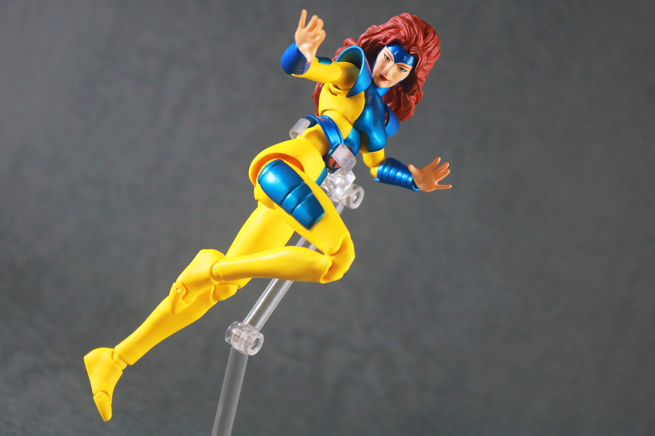 MAFEX　ジーン・グレイ　X-MEN　レビュー　アクション