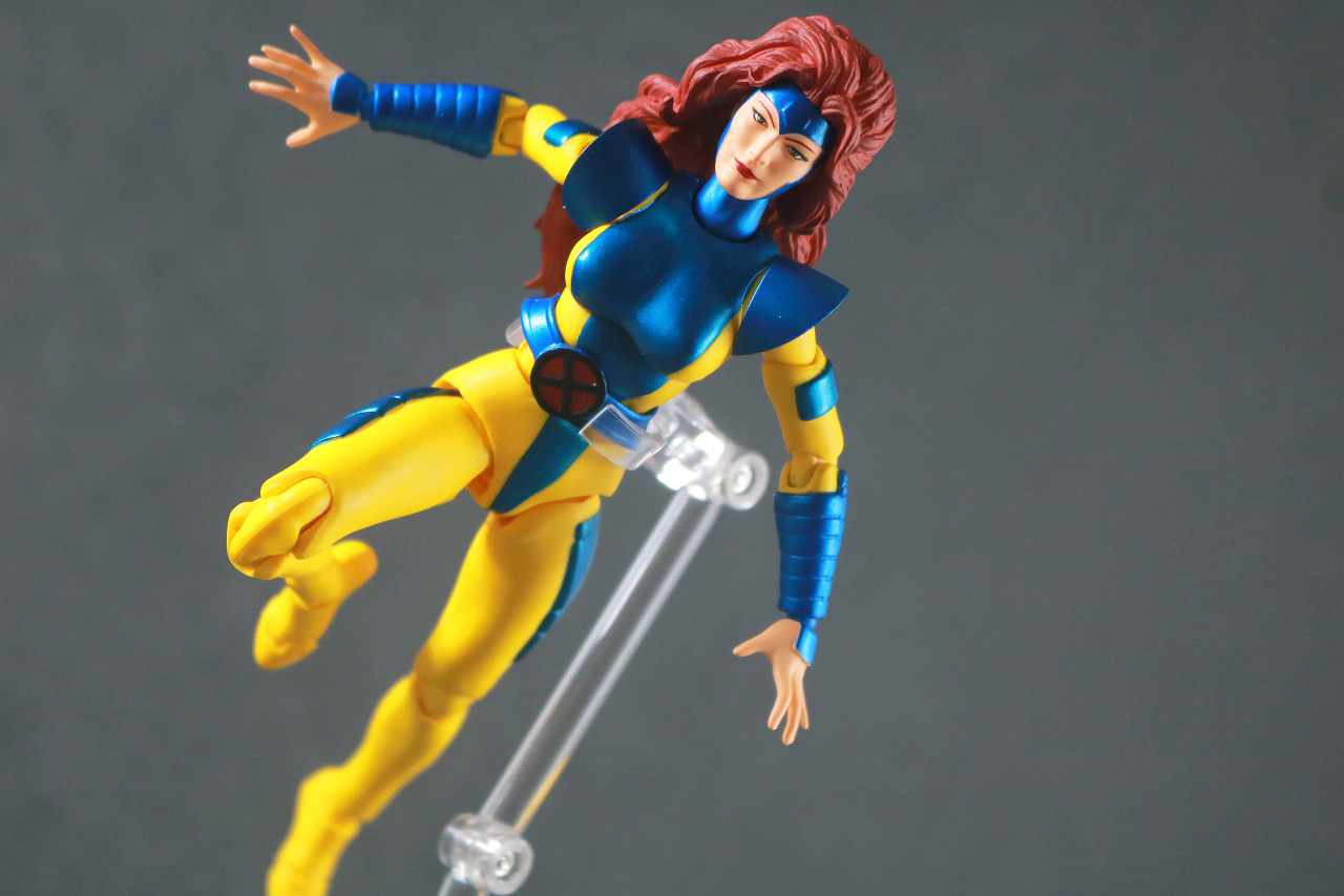 MAFEX　ジーン・グレイ　X-MEN　レビュー　アクション