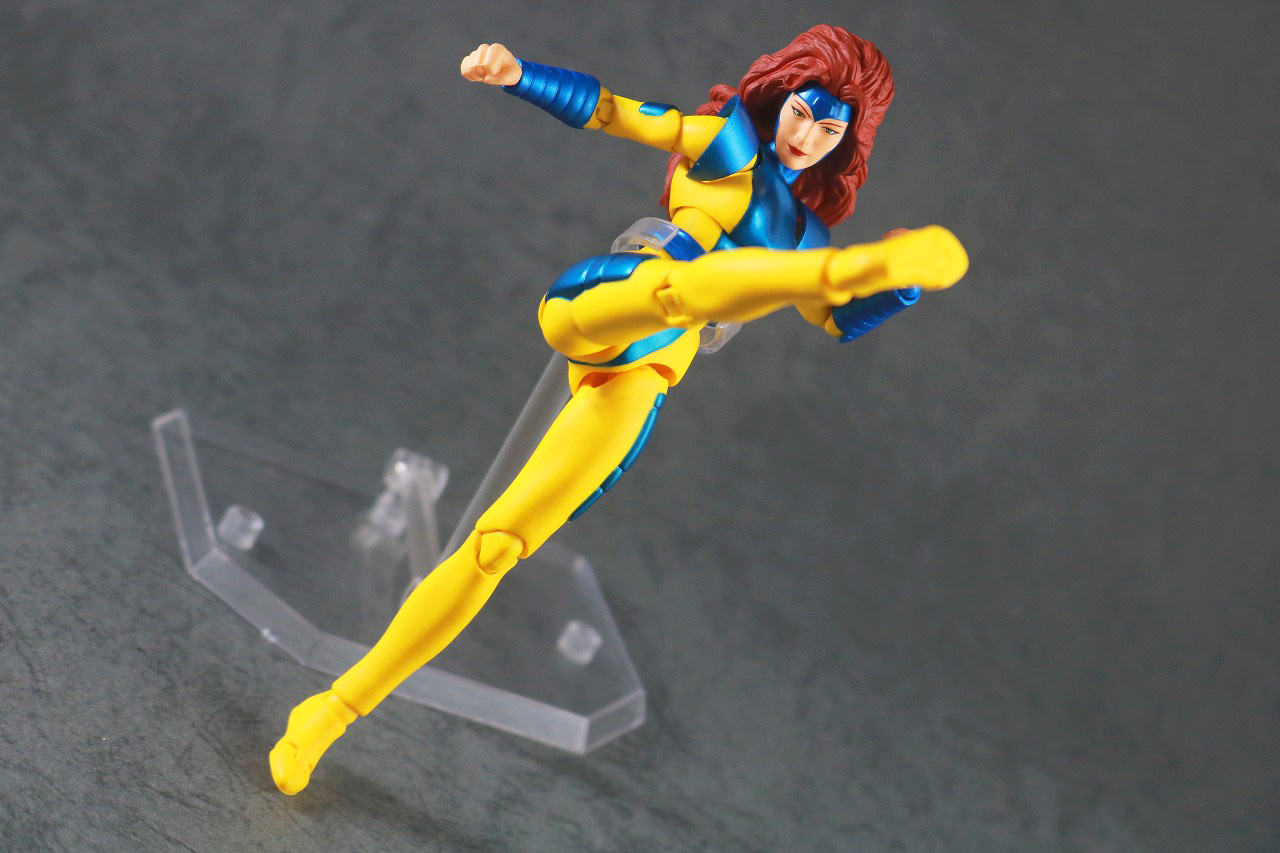 MAFEX　ジーン・グレイ　X-MEN　レビュー　アクション