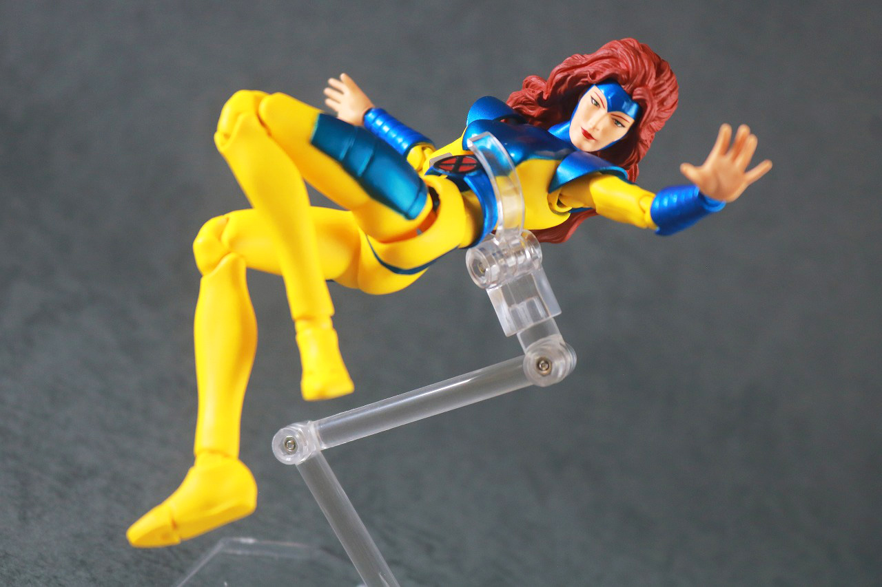 MAFEX　ジーン・グレイ　X-MEN　レビュー　アクション