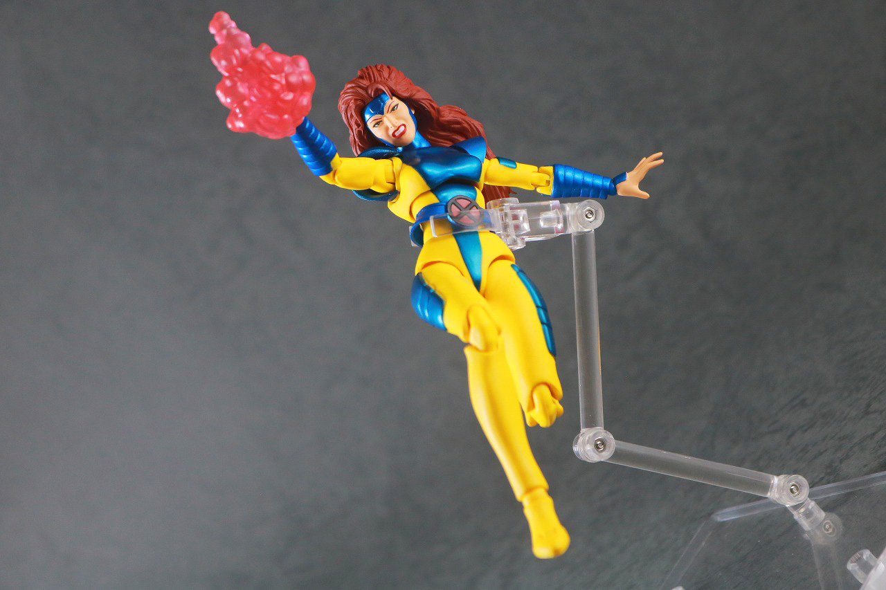 MAFEX　ジーン・グレイ　X-MEN　レビュー　アクション