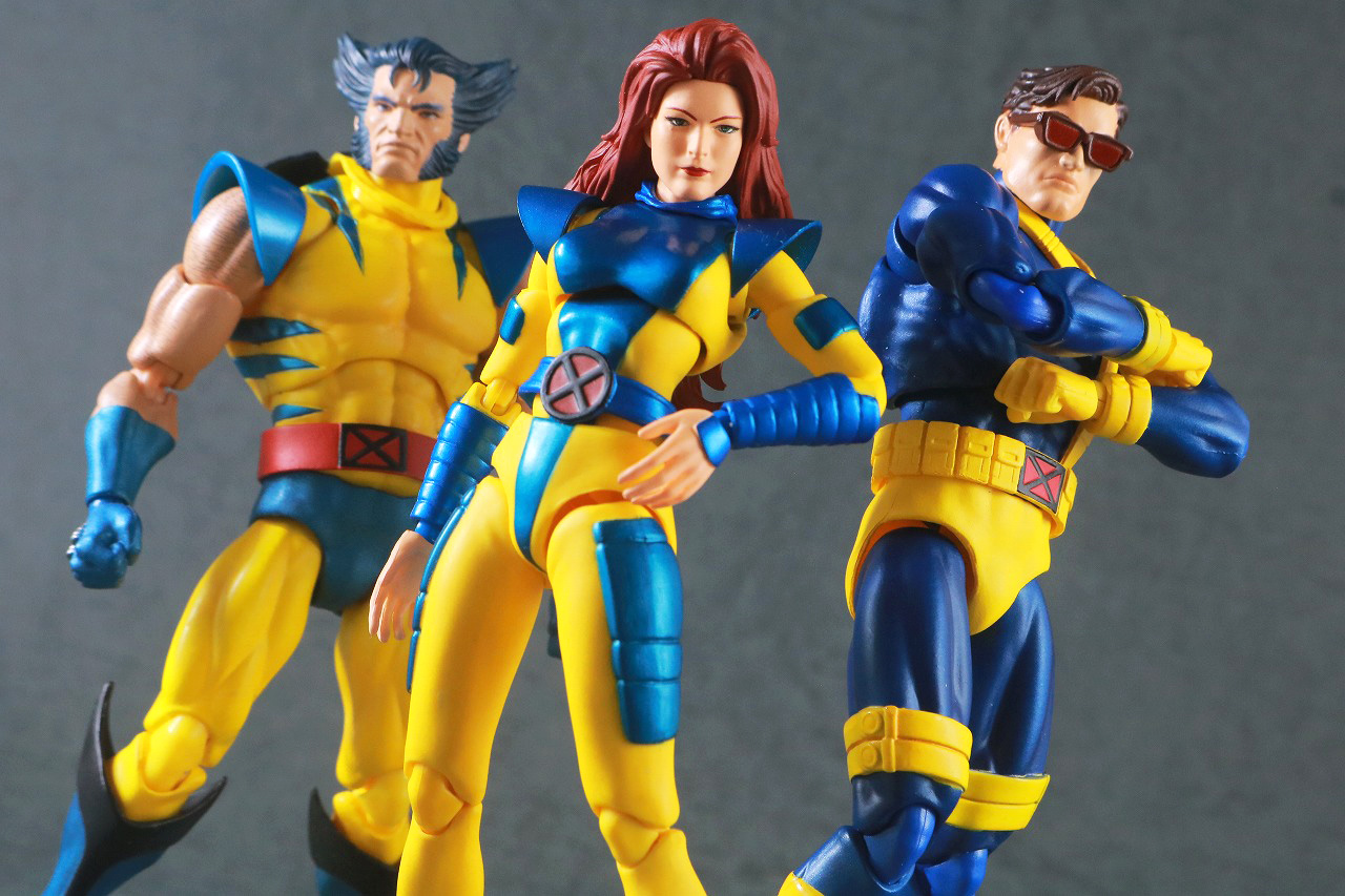 MAFEX　ジーン・グレイ　X-MEN　レビュー　アクション