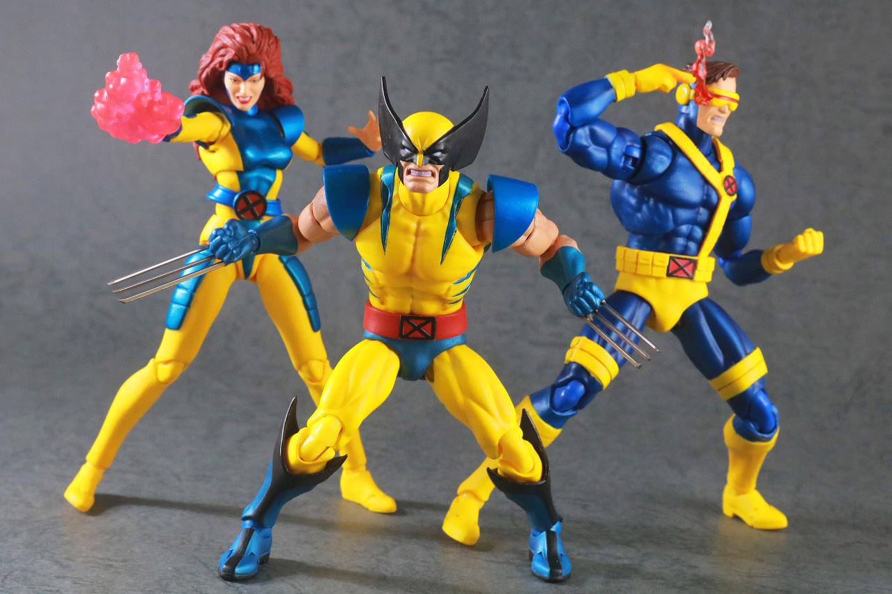 MAFEX　ジーン・グレイ　X-MEN　レビュー　アクション