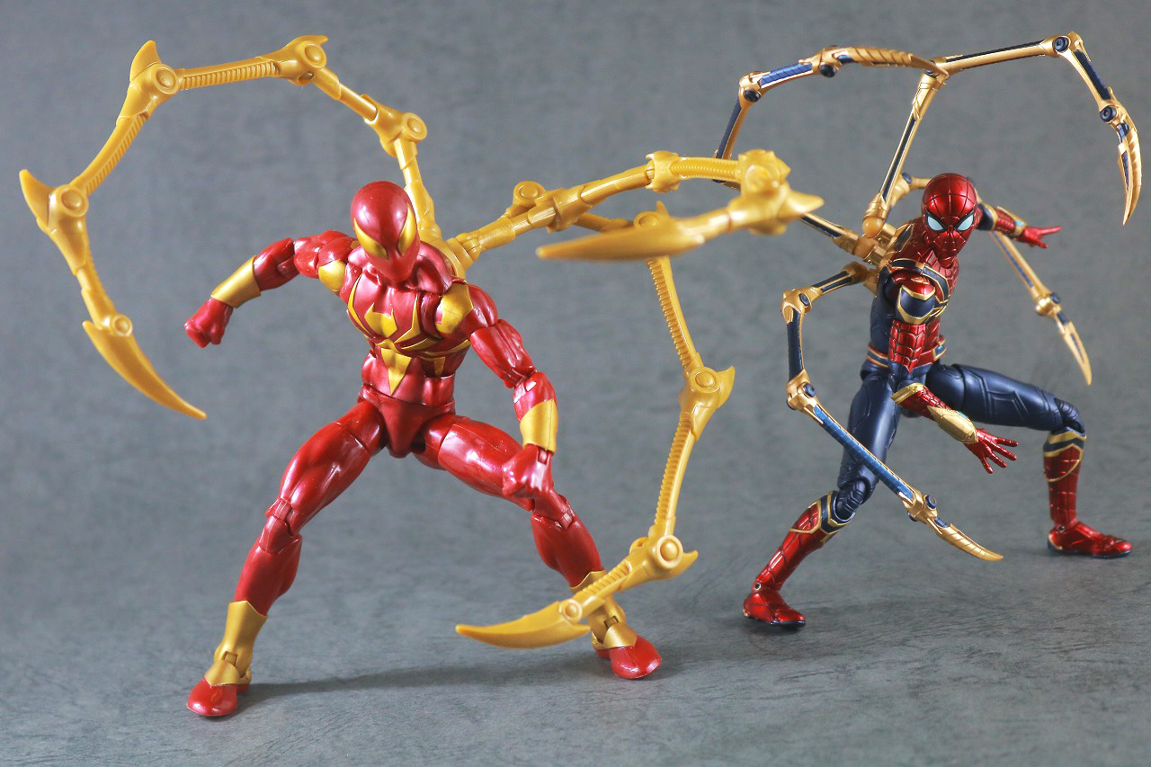 マーベルレジェンド　アイアン・スパイダー　コミック　レビュー　アクション　S.H.フィギュアーツ