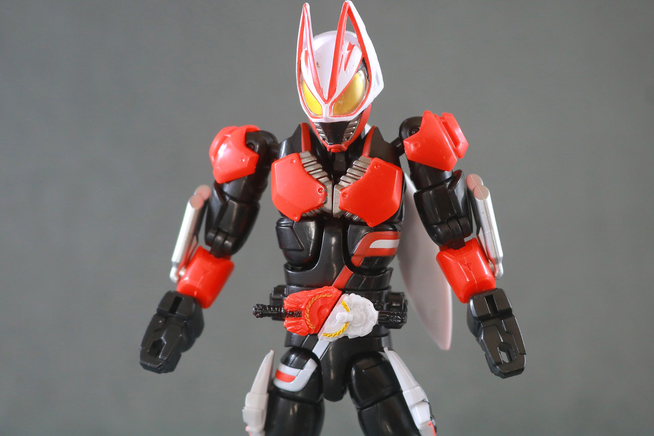 リボルブチェンジフィギュア　仮面ライダーギーツ マグナムブーストセット　レビュー　ブーストマグナムフォーム　リボルブオン