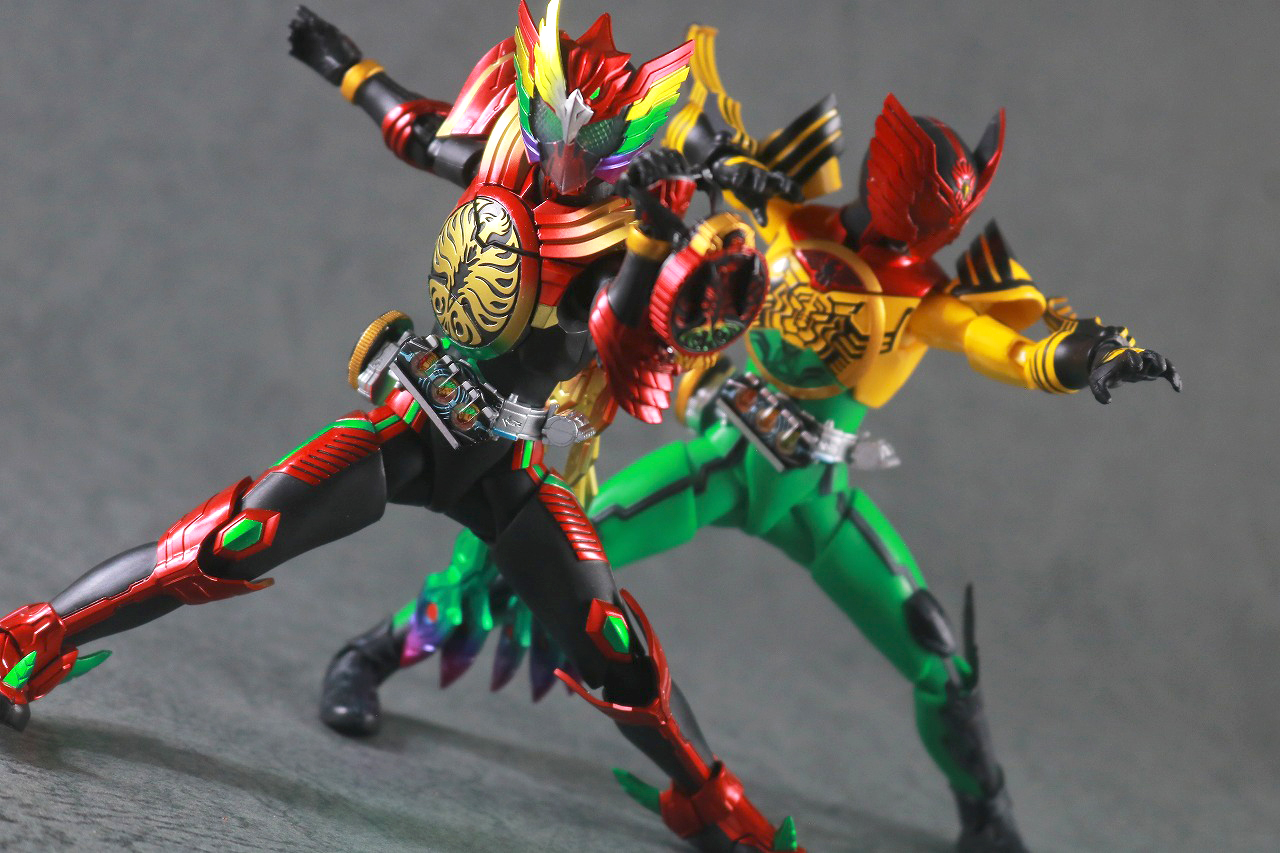 S.H.フィギュアーツ　仮面ライダーオーズ　タジャドルコンボエタニティ　真骨頂製法　レビュー　アクション