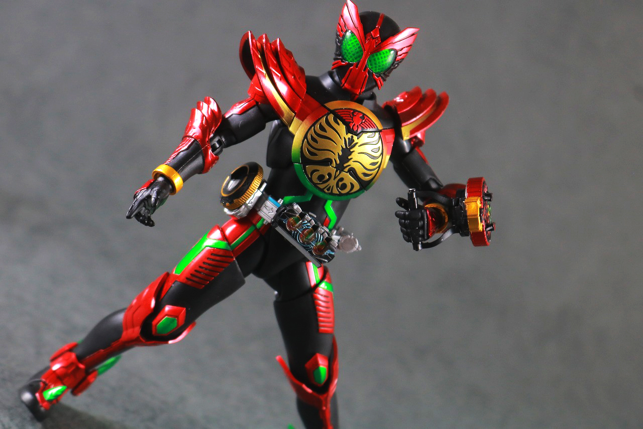 S.H.フィギュアーツ　仮面ライダーオーズ　タジャドルコンボエタニティ　真骨頂製法　レビュー　アクション