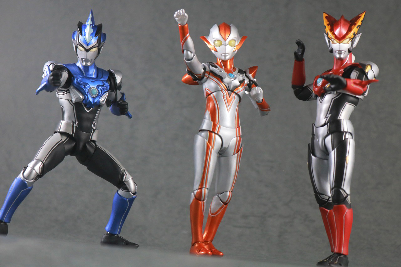 S.H.フィギュアーツ　ウルトラウーマングリージョ　レビュー　アクション