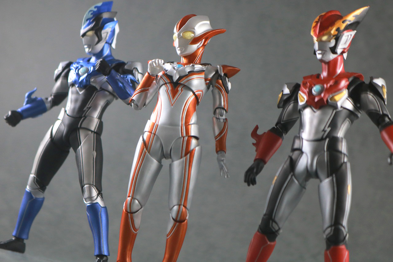 S.H.フィギュアーツ　ウルトラウーマングリージョ　レビュー　アクション