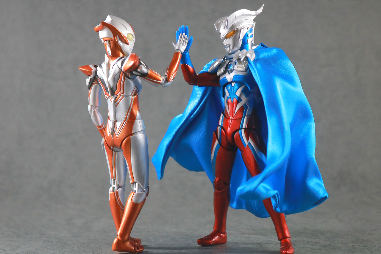 S.H.フィギュアーツ　ウルトラウーマングリージョ　レビュー　アクション　ウルトラマンゼロ　ゼロマント