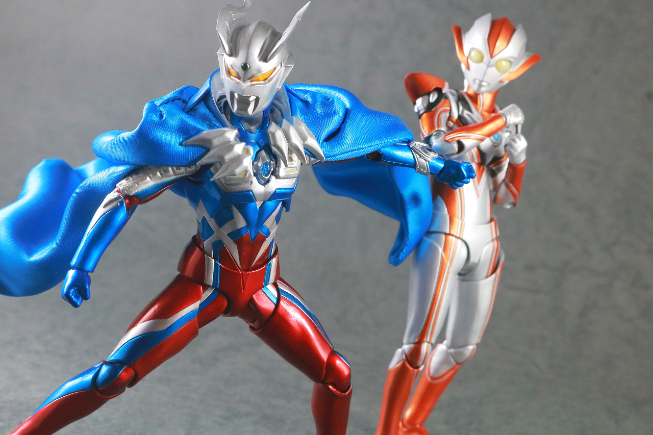 S.H.フィギュアーツ　ウルトラウーマングリージョ　レビュー　アクション　ウルトラマンゼロ　ゼロマント