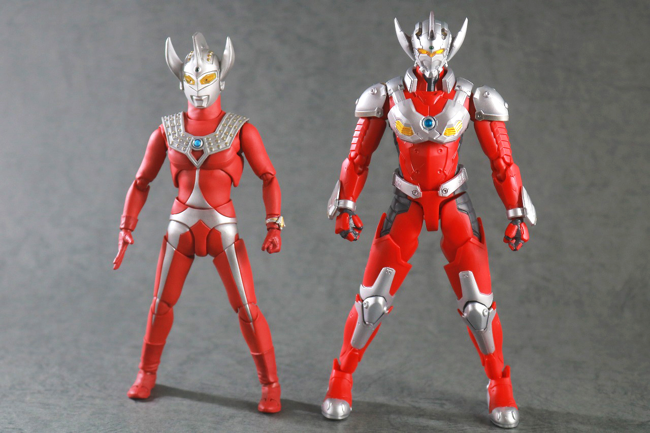 S.H.フィギュアーツ　ULTRAMAN SUIT TARO the Animation　レビュー　本体　ウルトラマンタロウ　比較