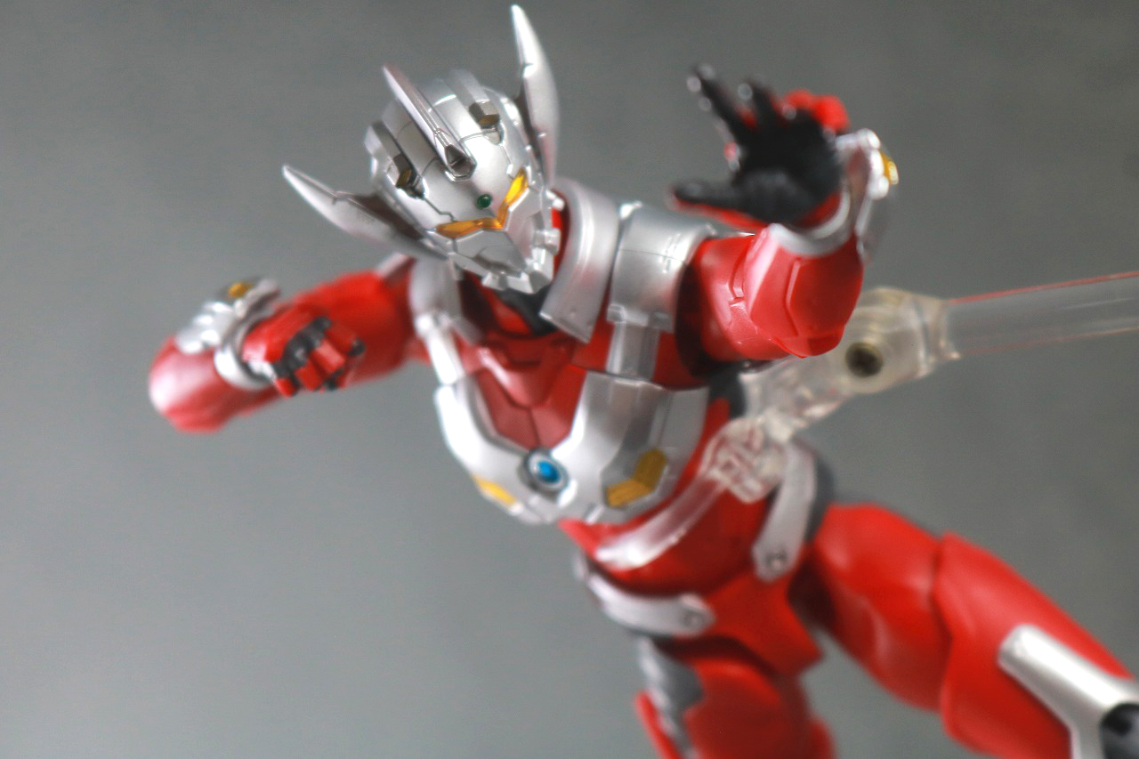 S.H.フィギュアーツ　ULTRAMAN SUIT TARO the Animation　レビュー　アクション