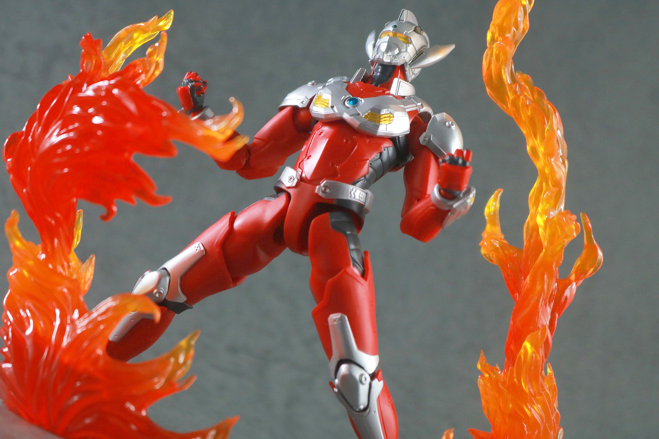 S.H.フィギュアーツ　ULTRAMAN SUIT TARO the Animation　レビュー　アクション