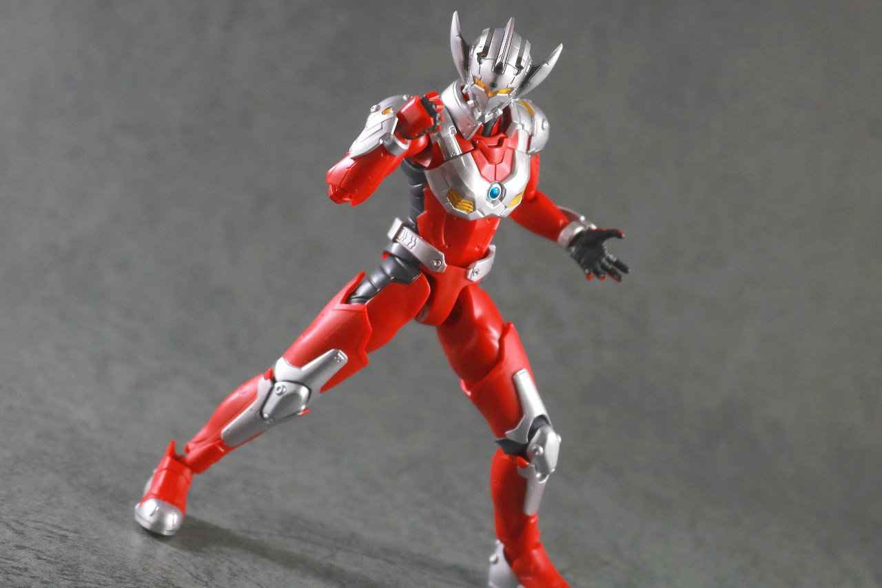 S.H.フィギュアーツ　ULTRAMAN SUIT TARO the Animation　レビュー　アクション