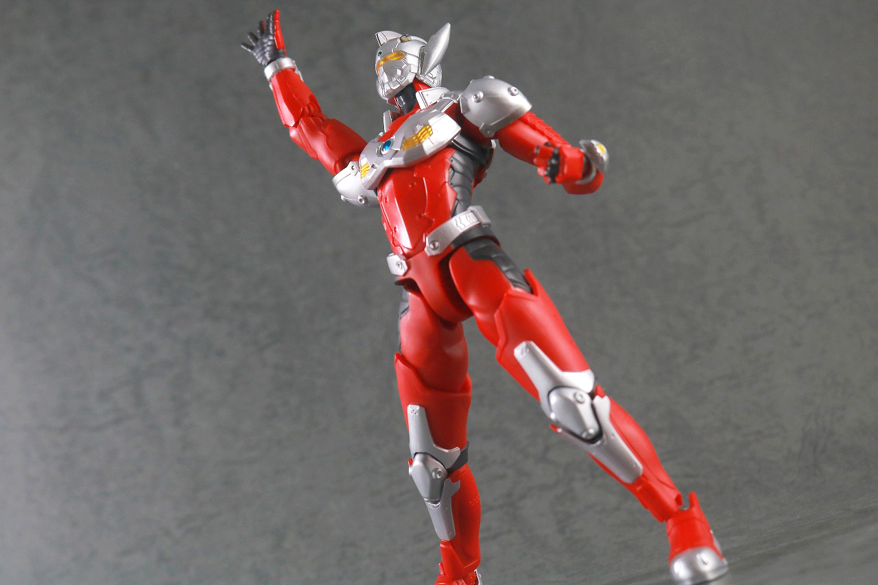 S.H.フィギュアーツ　ULTRAMAN SUIT TARO the Animation　レビュー　アクション