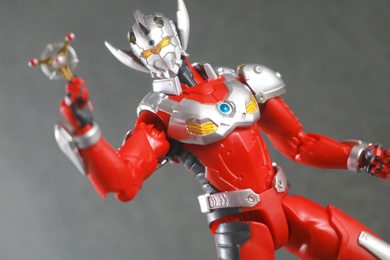 S.H.フィギュアーツ　ULTRAMAN SUIT TARO the Animation　レビュー　アクション