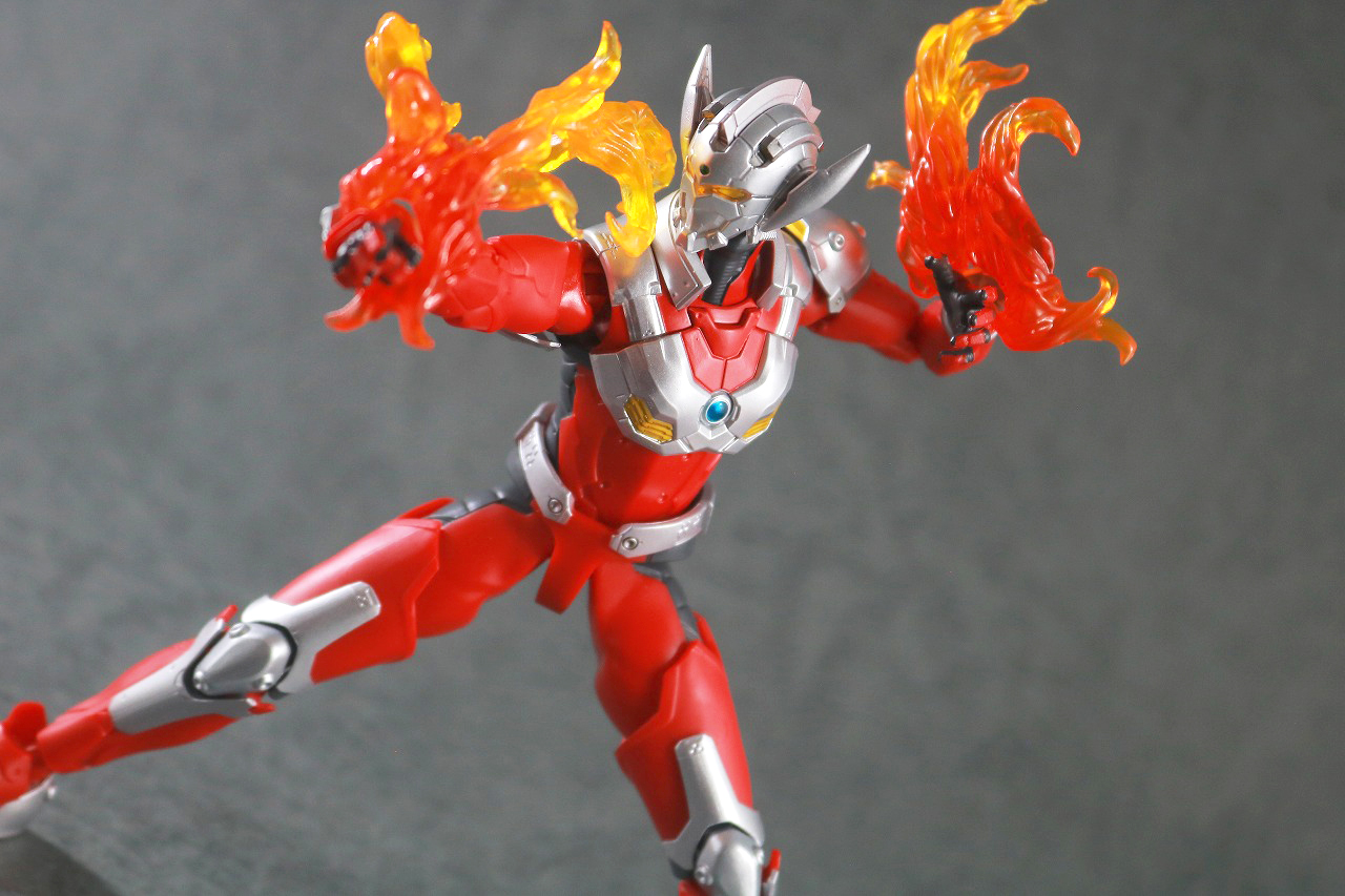 S.H.フィギュアーツ　ULTRAMAN SUIT TARO the Animation　レビュー　アクション