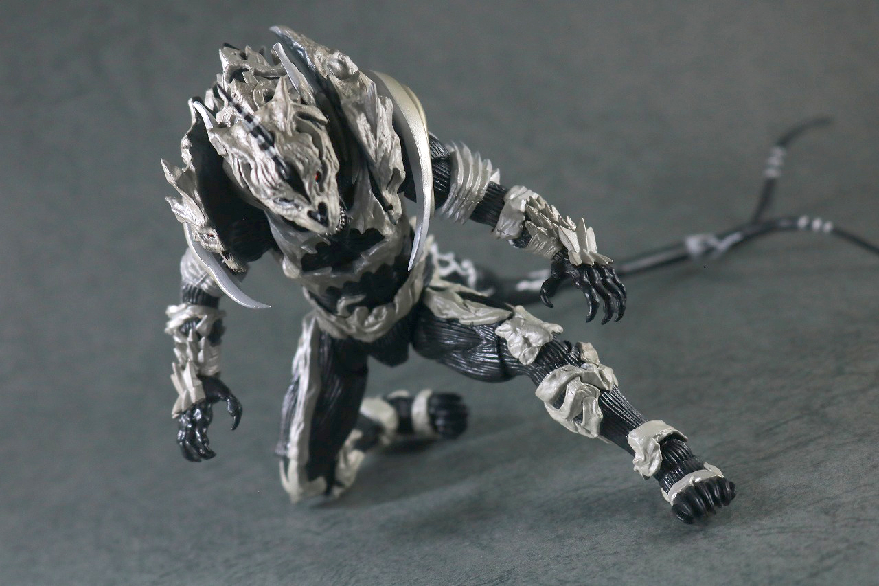 S.H.モンスターアーツ　モンスターX　レビュー　アクション