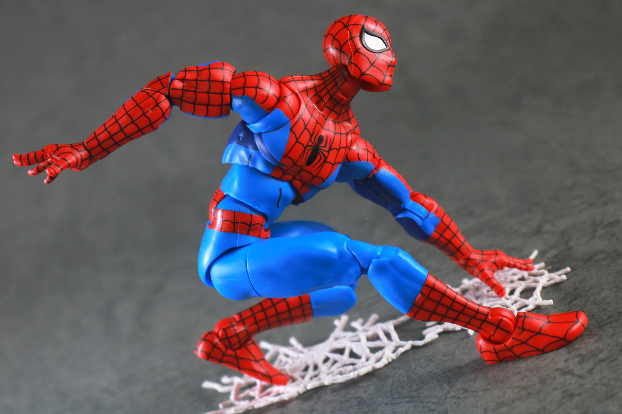 マーベルレジェンド　スパイダーマン　アニメ　レトロパッケージ　アニメ　レビュー　アクション