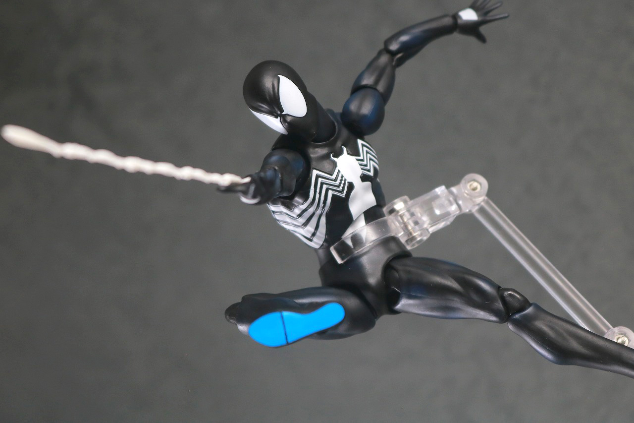 MAFEX　スパイダーマン ブラック・コスチューム COMIC Ver.　レビュー