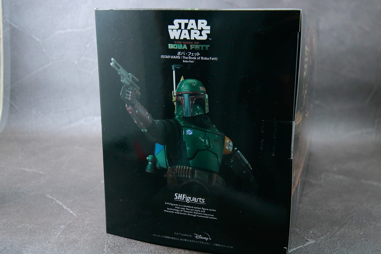 S.H.フィギュアーツ　ボバ・フェット　The Book of Boba Fett　ドラマ　レビュー　パッケージ