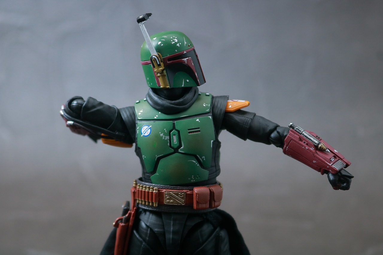 S.H.フィギュアーツ　ボバ・フェット　The Book of Boba Fett　ドラマ　レビュー　可動範囲