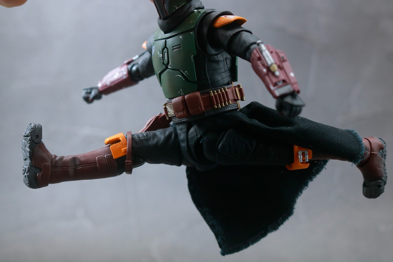 S.H.フィギュアーツ　ボバ・フェット　The Book of Boba Fett　ドラマ　レビュー　可動範囲