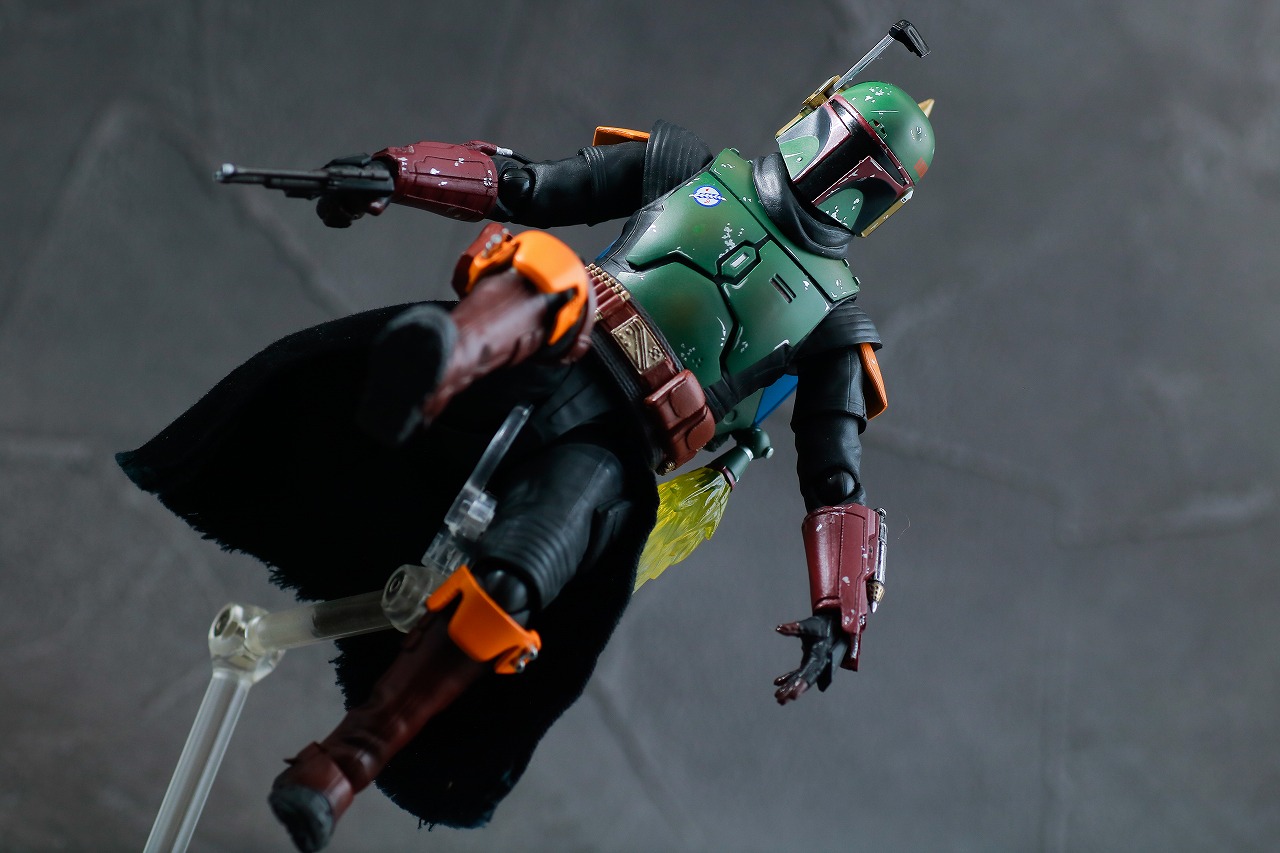 S.H.フィギュアーツ　ボバ・フェット　The Book of Boba Fett　ドラマ　レビュー　アクション width=