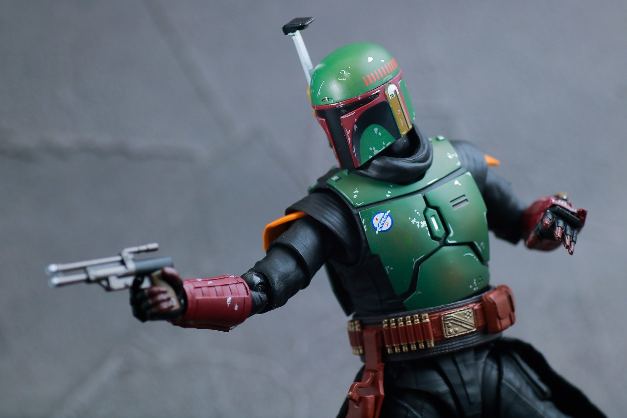 S.H.フィギュアーツ　ボバ・フェット　The Book of Boba Fett　ドラマ　レビュー　アクション width=